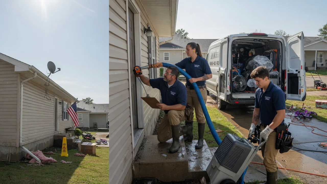 Ceiling Water Damage Restoration in Stoddard, WI near me